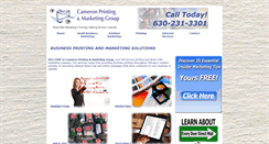 Desktop Screenshot of cameronpmg.com